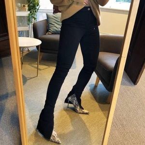 Zara Split Hem Pants NWT XS